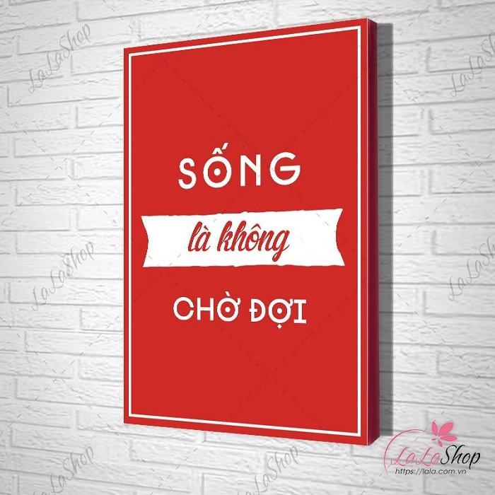 Tranh treo tường sống là không chờ đợi