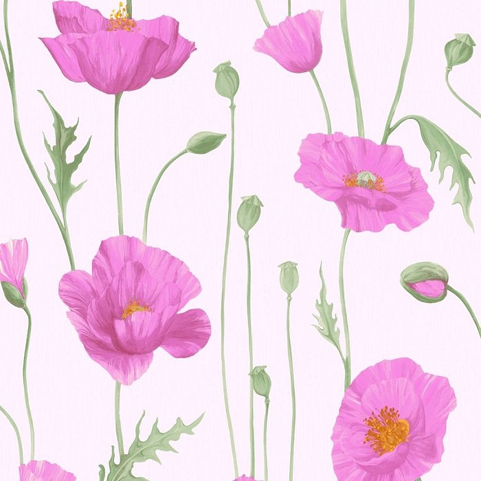 Giấy dán tường hoa GHQ51012