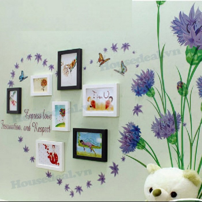 Khung ảnh 7 khung kèm KA081