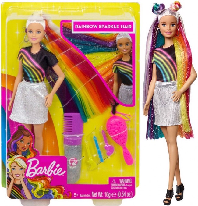 Búp bê Barbie tóc sành điệu FHX00 Đồ chơi trẻ em Kidslandvn