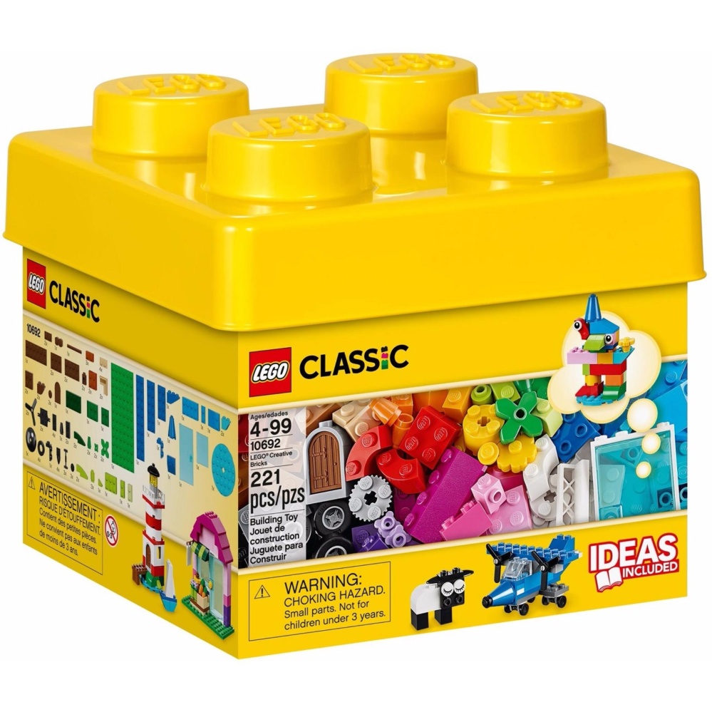 Hộp LEGO Classic Sáng Tạo LEGO CLASSIC - 10692 (221 chi tiết)- Hàng chính hãng MYKINGDOM