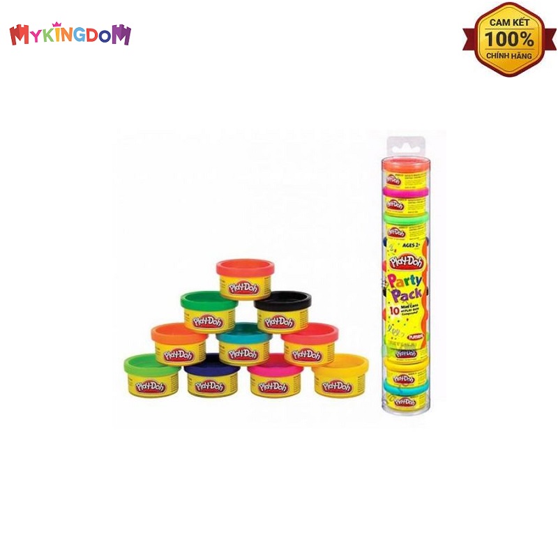 Ống bột nặn 10 màu PLAYDOH 22037- Hàng chính hãng MYKINGDOM Ống bột nặn 10 màu PLAYDOH 22037- Hàng chính hãng MYKINGDOM