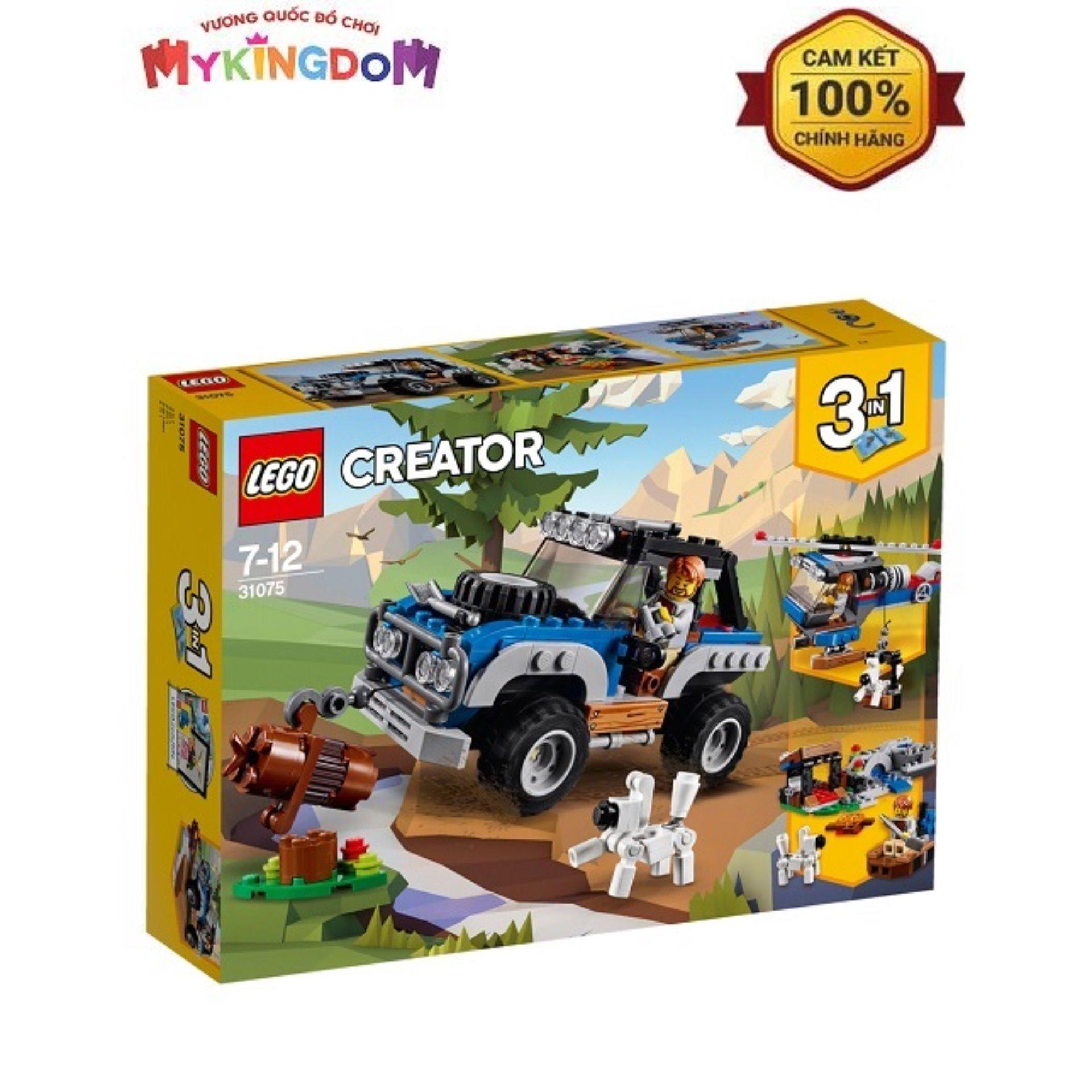 Đồ Chơi Lắp Ráp LEGO Xe Thám Hiểm Địa Hình 31075- Hàng chính hãng MYKINGDOM Đồ Chơi Lắp Ráp LEGO Xe Thám Hiểm Địa Hình 31075- Hàng chính hãng MYKINGDOM