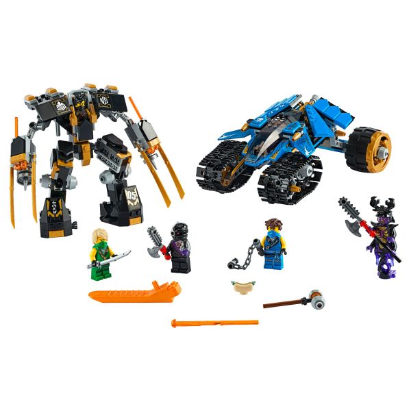 Mô hình đồ chơi lắp ráp LEGO NINJAGO Xe Đua Tốc Độ Của Jay Và Lloyd 71709  322 Chi tiết   2Emvn