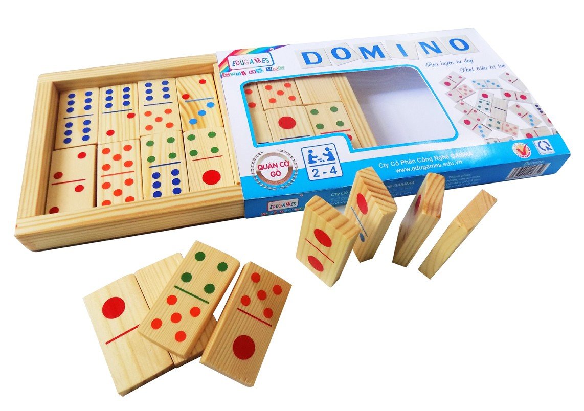 Bộ Domino Gỗ Edugames - EA139(EDG)