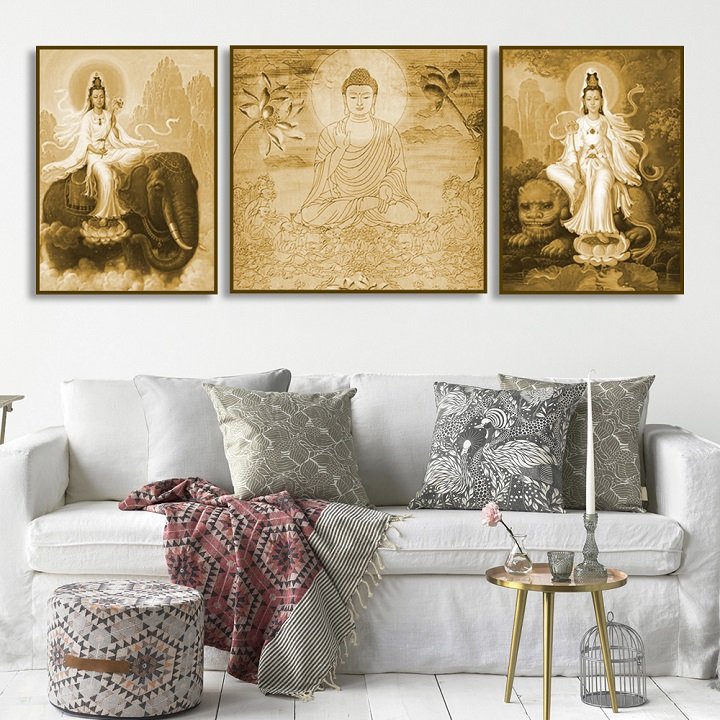 Tranh treo tường phật pháp thanh tịnh