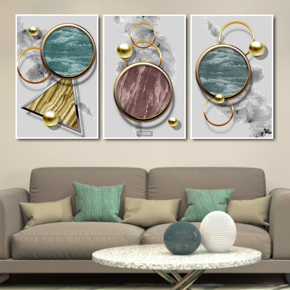 Tranh Canvas Treo Tường Nghệ Thuật Trừu Tượng