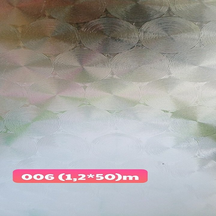 Decal cuộn kính mờ hoa văn tròn khổ 1.2m