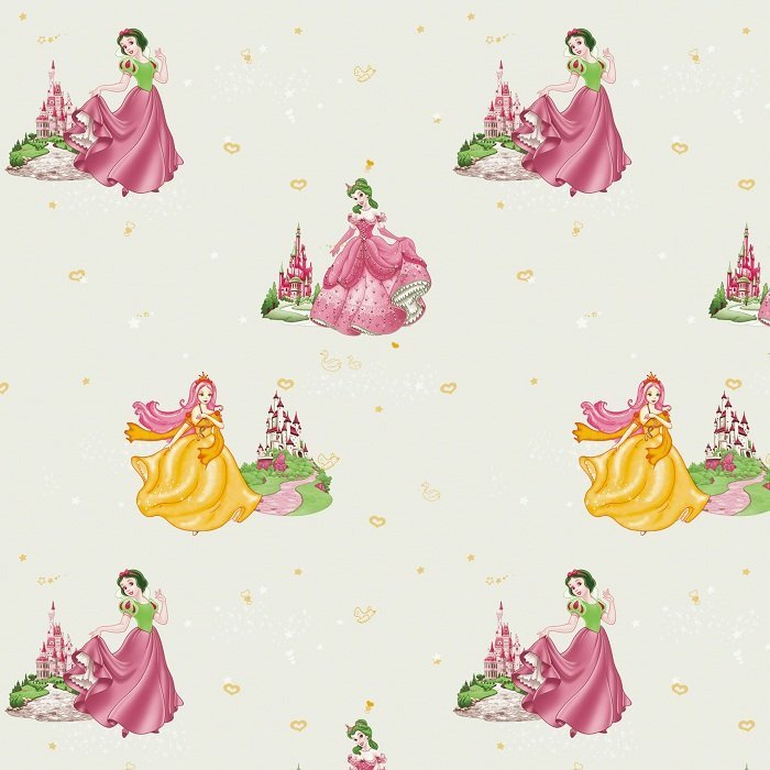 Giấy dán tường công chúa GHQ1001-1