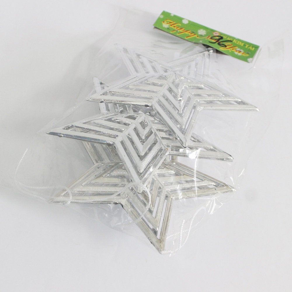 Đồ trang trí noel ngôi sao treo 2