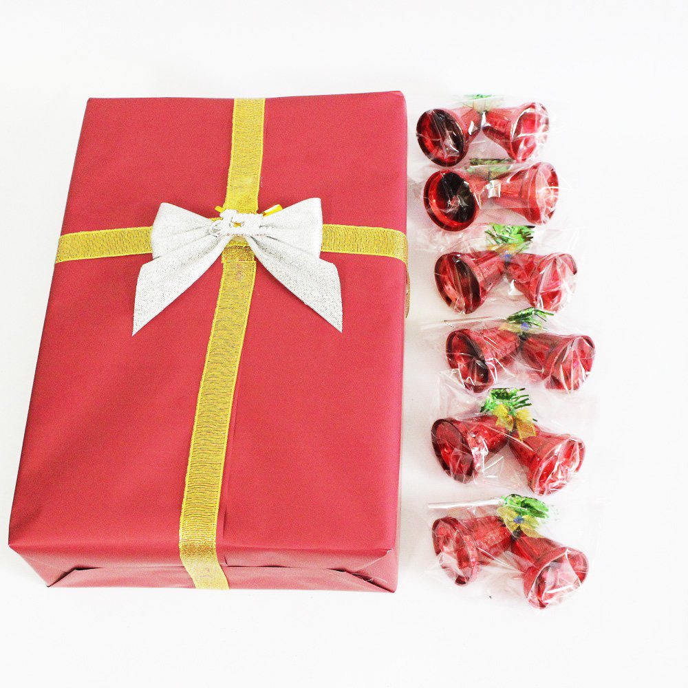 Chuông đôi 4cm treo trang trí noel