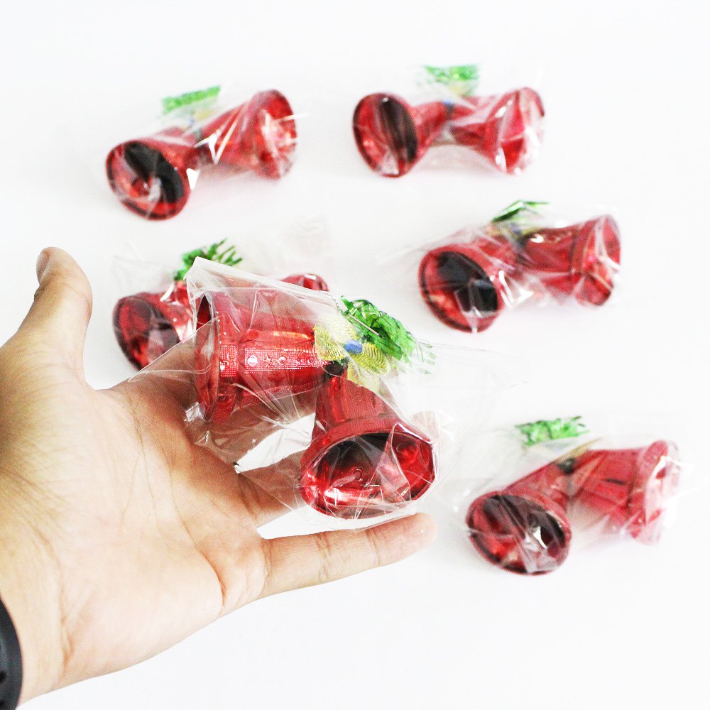 Chuông đôi 4cm treo trang trí noel