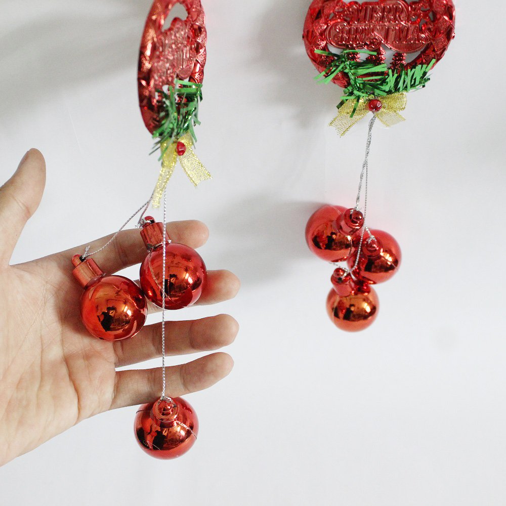 Dây treo quả châu trang trí noel
