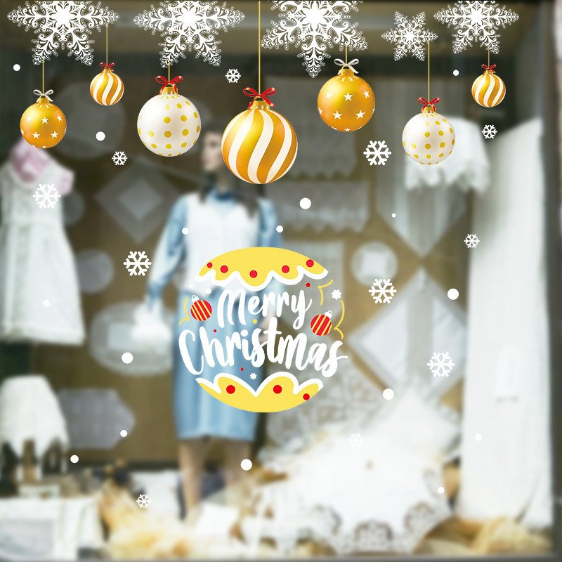 Decal dán tường MerryChristmas 2021 Xmas