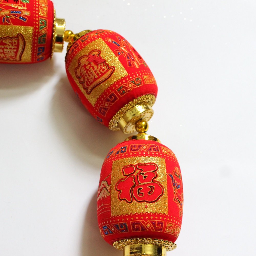 Đèn lồng đỏ chữ nhật trang trí tết