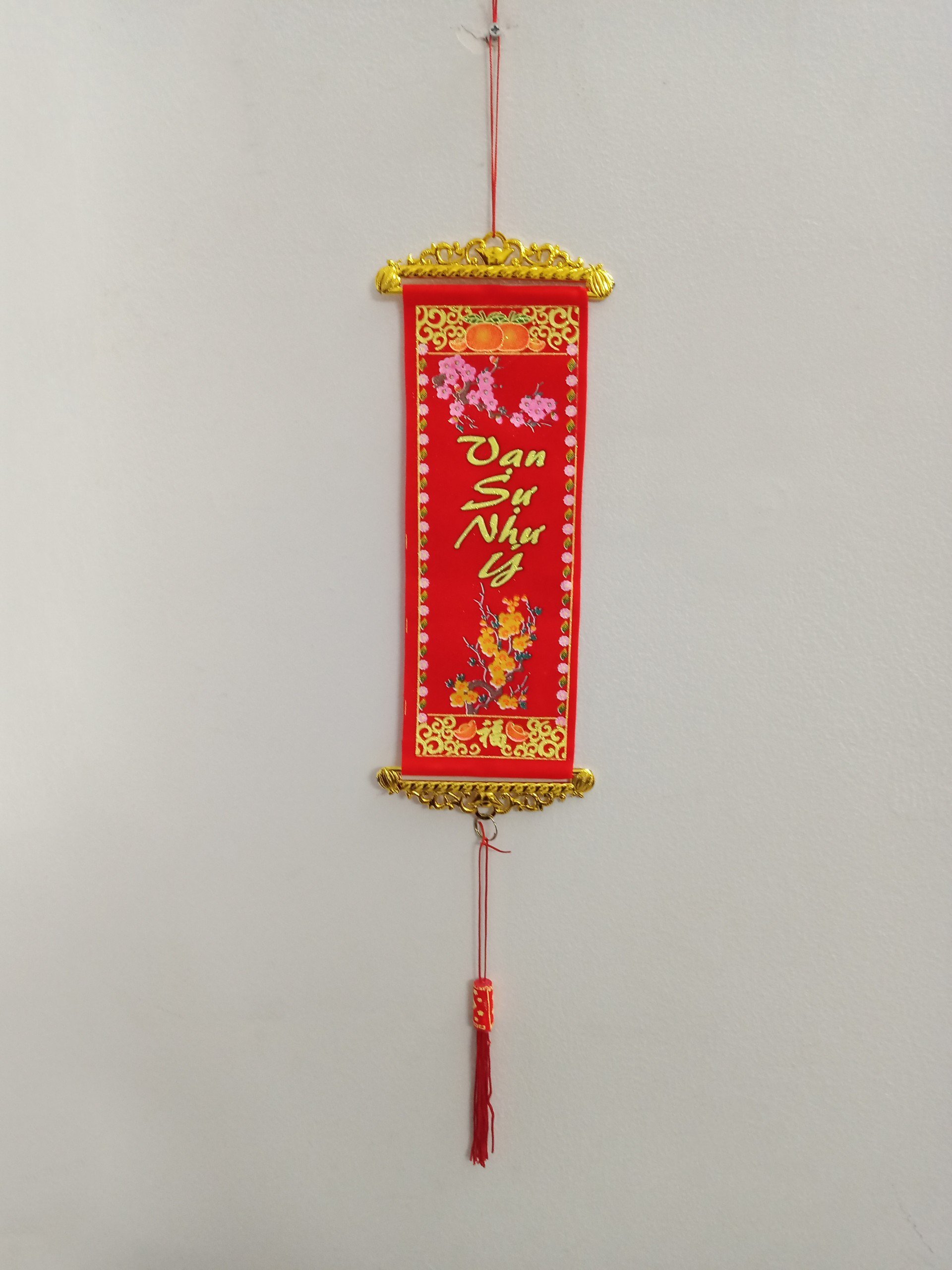 Liễn treo Vạn Sự Như Ý trang trí tết (Loại lớn 5 dây)