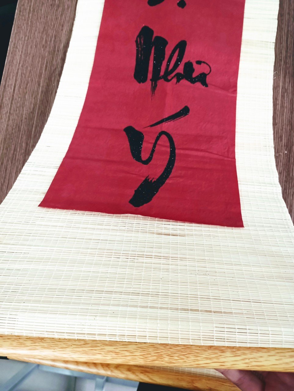 Liễn Mành Trang Trí Tết Vạn sự như ý - Size lớn