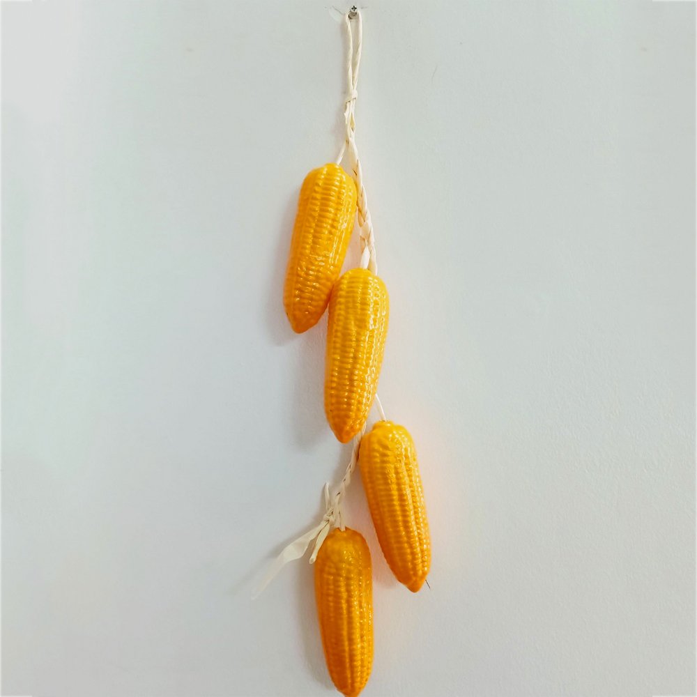 Dây bắp ngô vàng giả trang trí tết