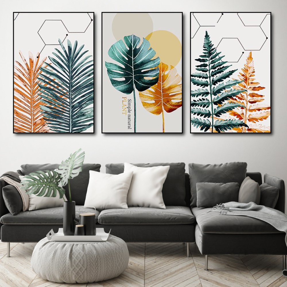 Tranh treo tường lá cây nghệ thuật