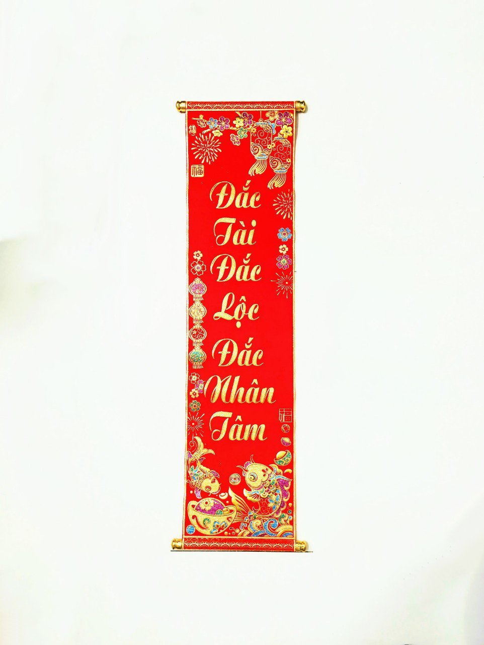 Bộ Liễn câu đối Đa phú quý - Đắc nhân tâm