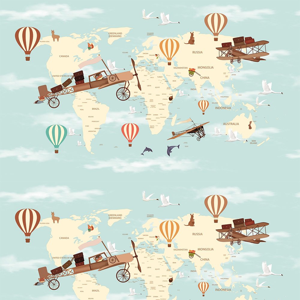 Map Giấy Dán Tường Texture Happy Story 2031-1B