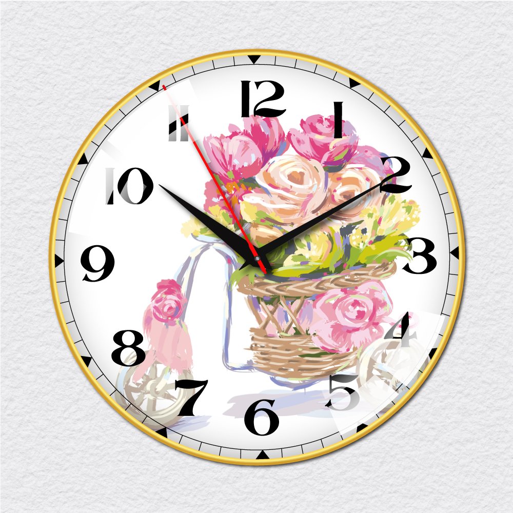 Đồng hồ vintage hoa hồng nhung