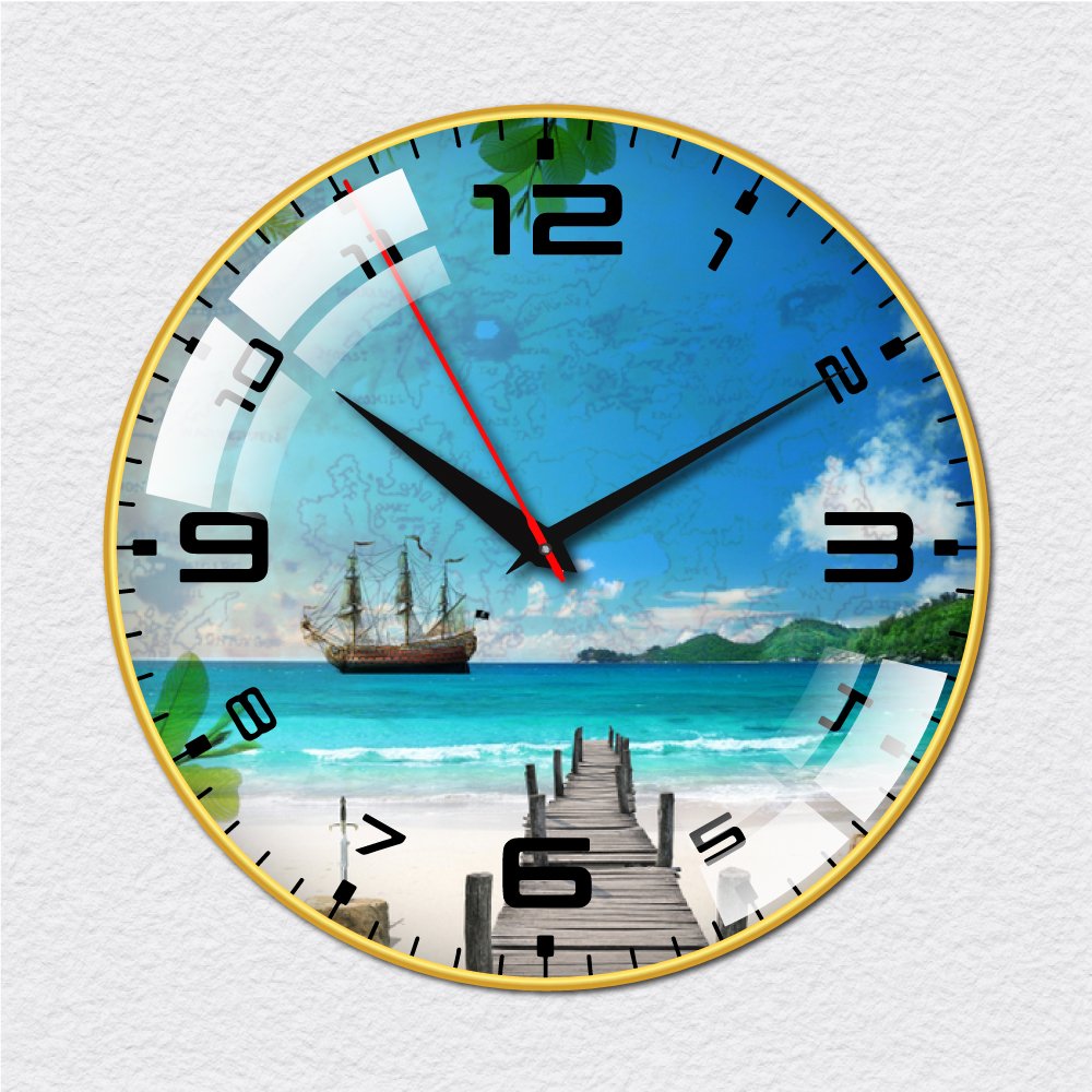Đồng hồ vintage cầu biển