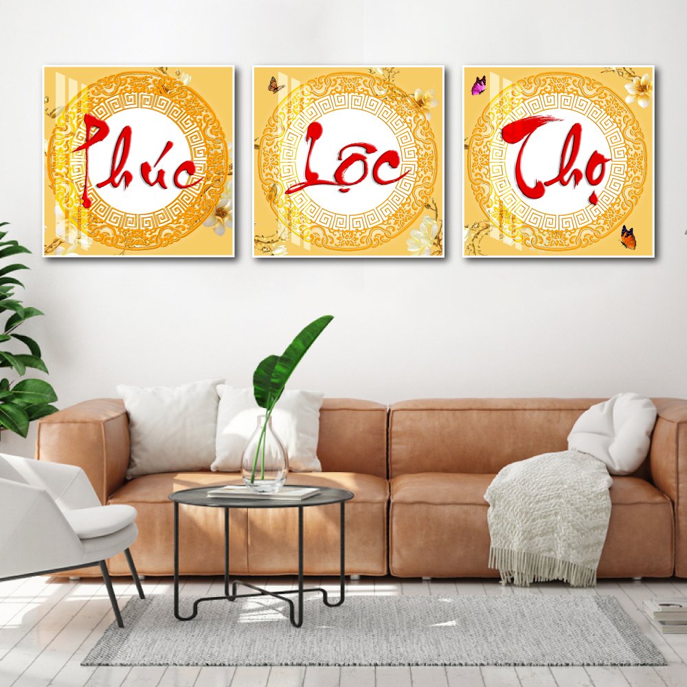 Tranh treo tường phúc lộc thọ