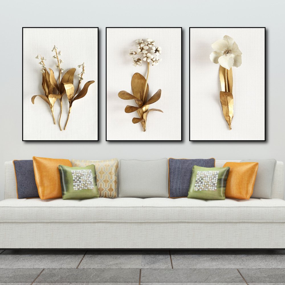 Tranh treo tường hoa lan hoàng kim