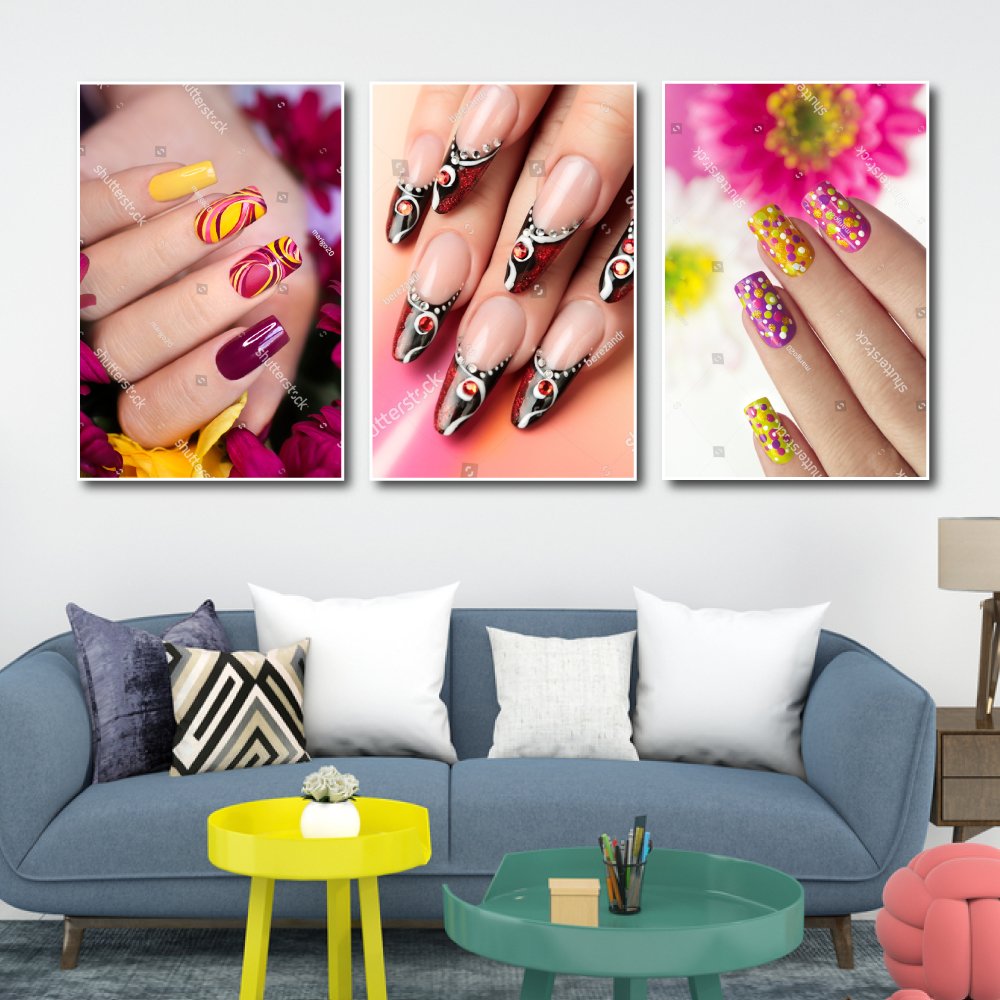 Tranh Treo Tường Nail Nghệ Thuật 33