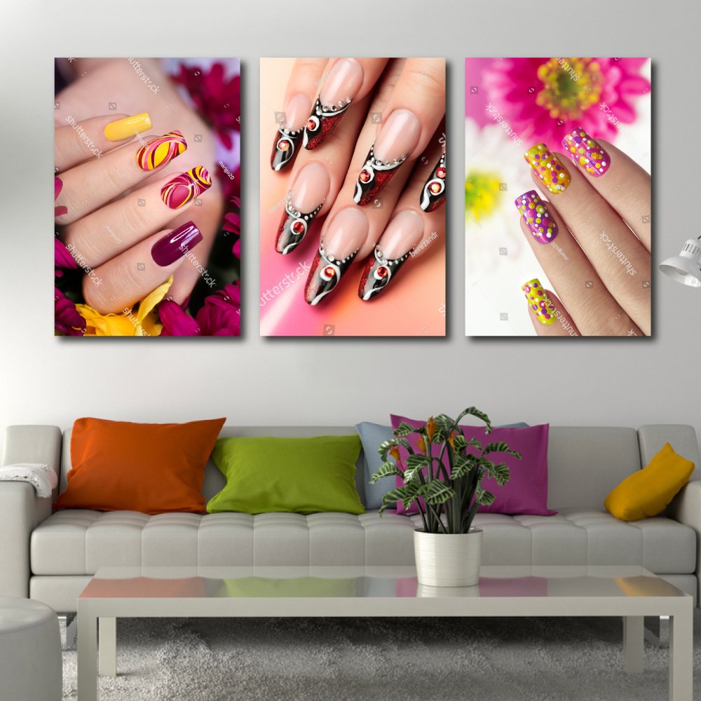 Tranh Treo Tường Nail Nghệ Thuật 33