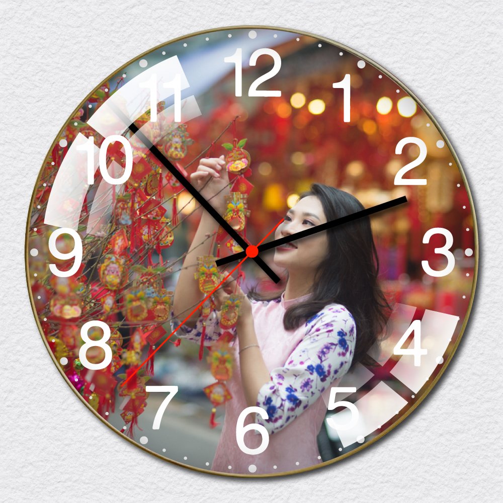 Đồng Hồ Tráng Gương Thiết Kế Theo Yêu Cầu Mẫu 9