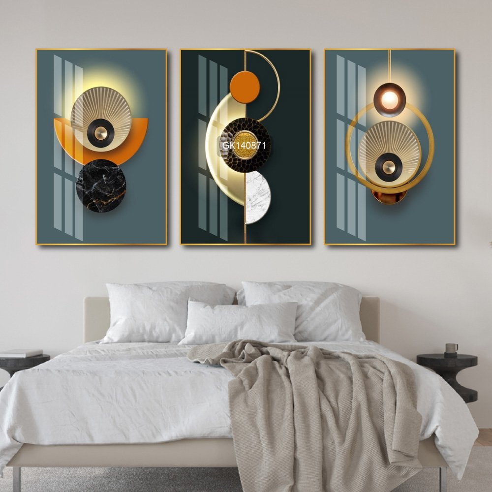 Tranh Treo Tường Hình Học Nghệ Thuật