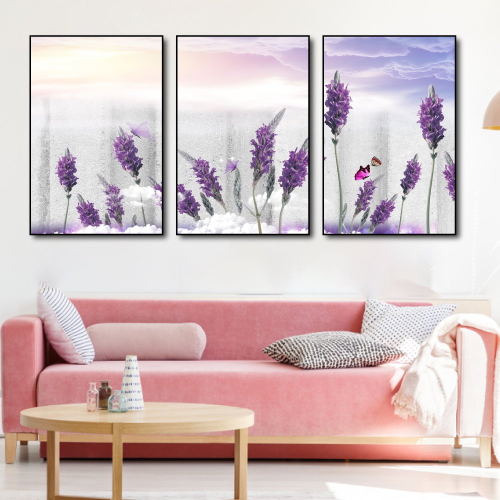 Tranh Treo Tường Hoa Lavender