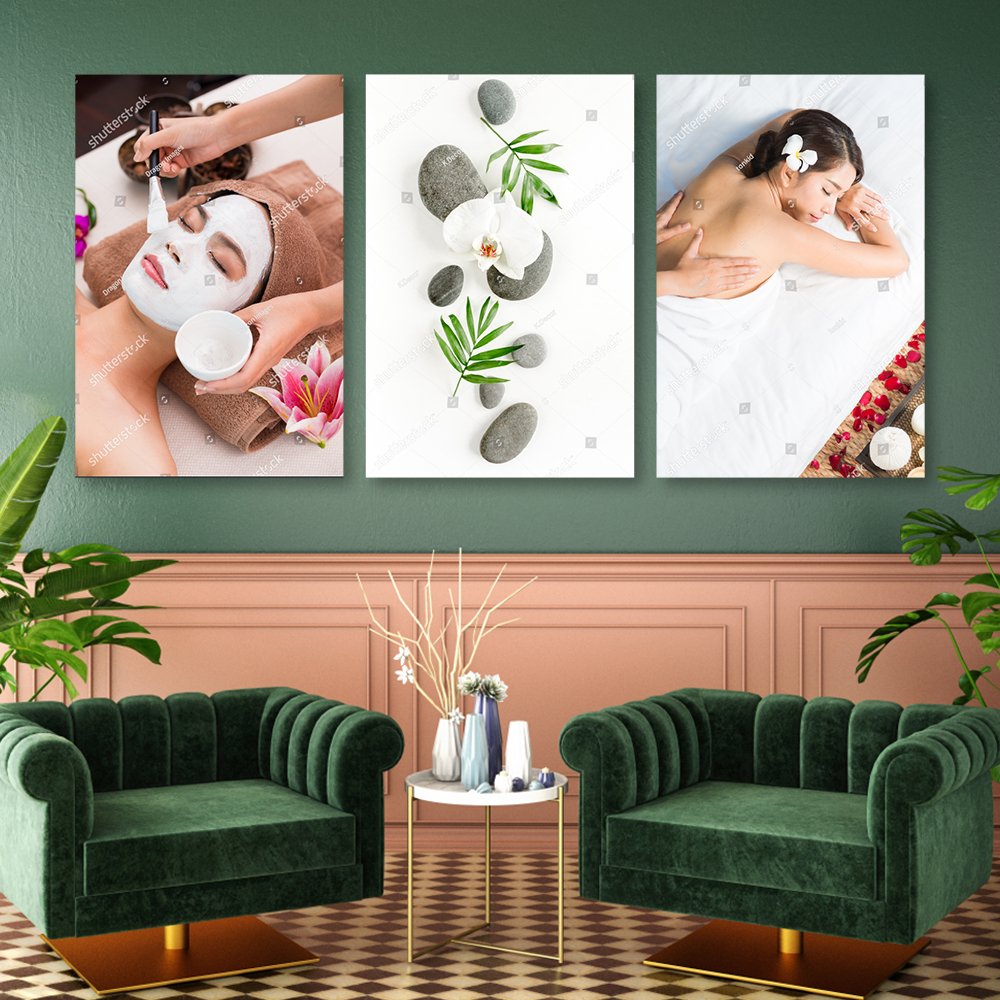 Tranh Treo Tường Spa Thảo Mộc Thiên Nhiên 7