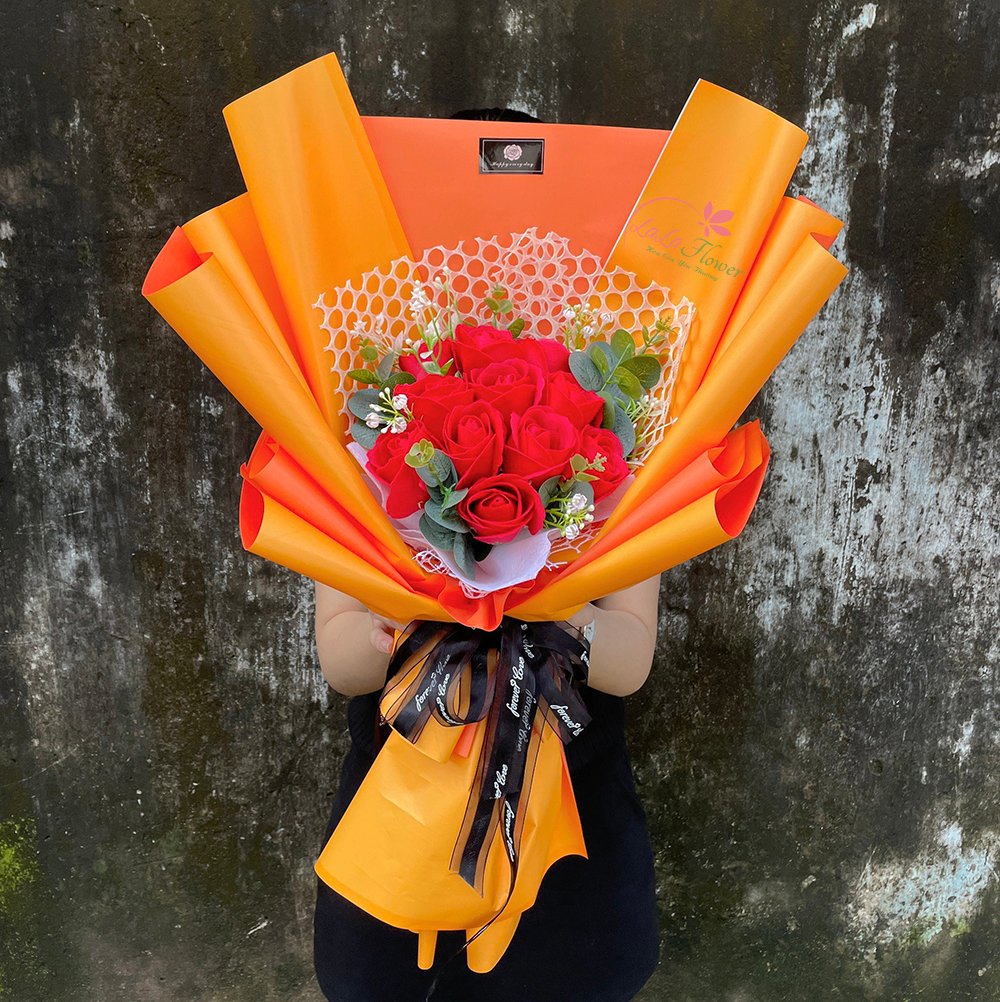 Bó hoa sáp thơm 11 bông