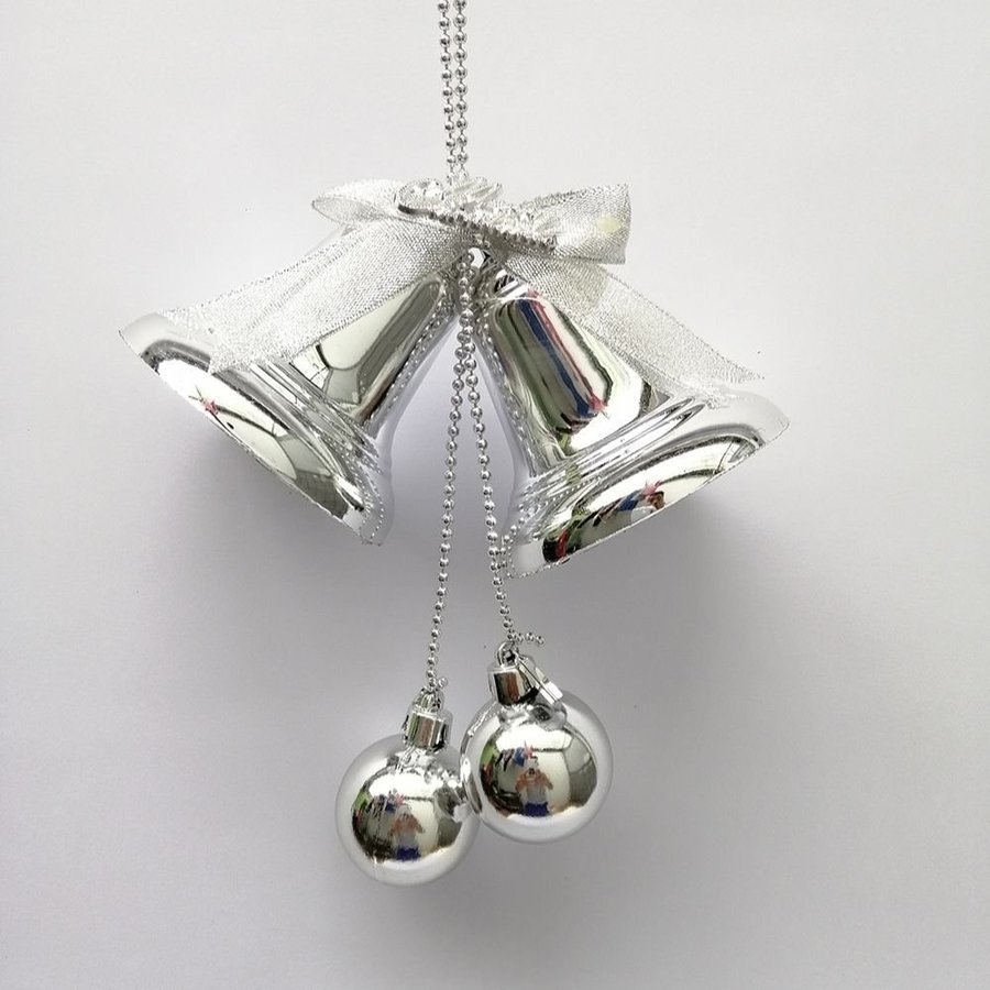 Đồ trang trí noel chuông đôi đại và châu