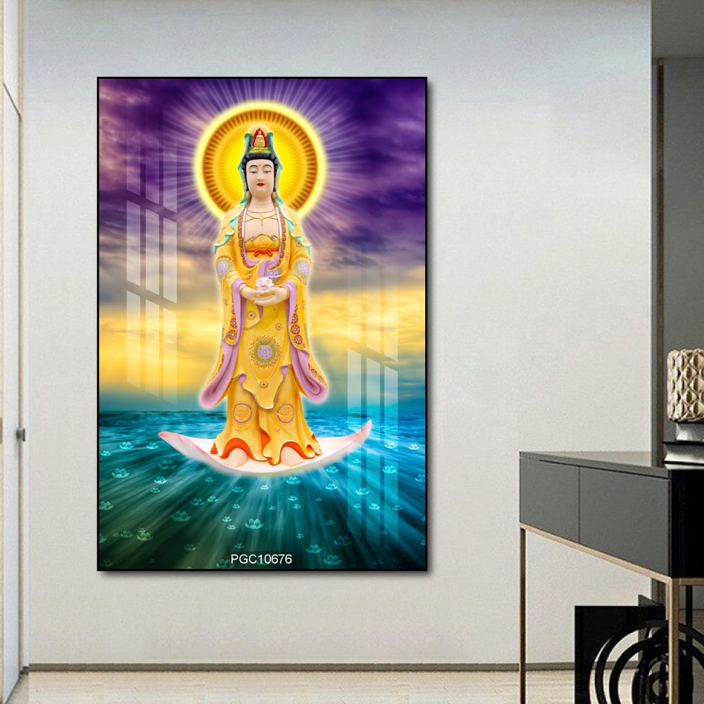 Tranh treo tường quan âm bồ tát 14