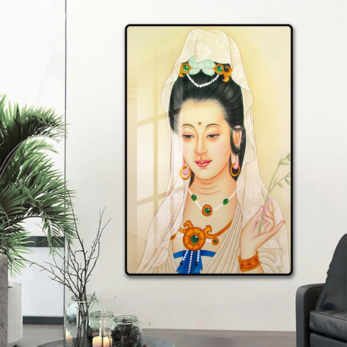 Tranh treo tường quan âm bồ tát 22