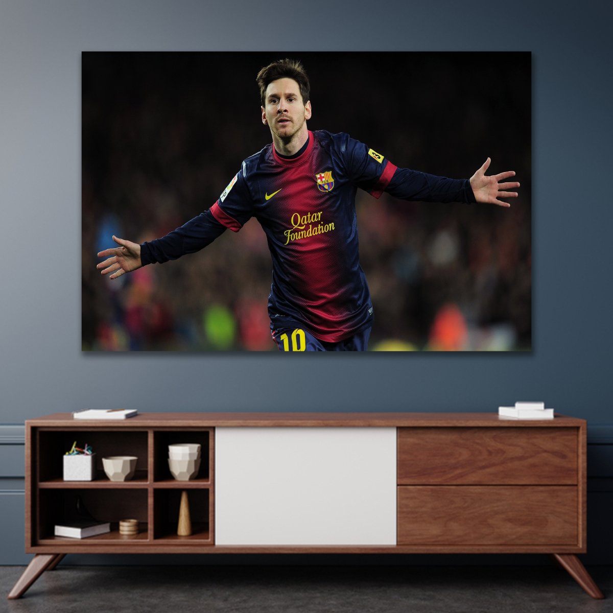 Tranh treo tường cầu thủ bóng đá Messi