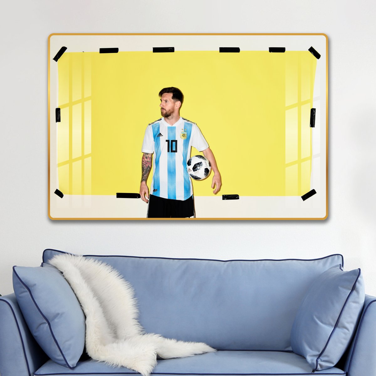 Tranh Treo Tường Cầu Thủ Messi 4
