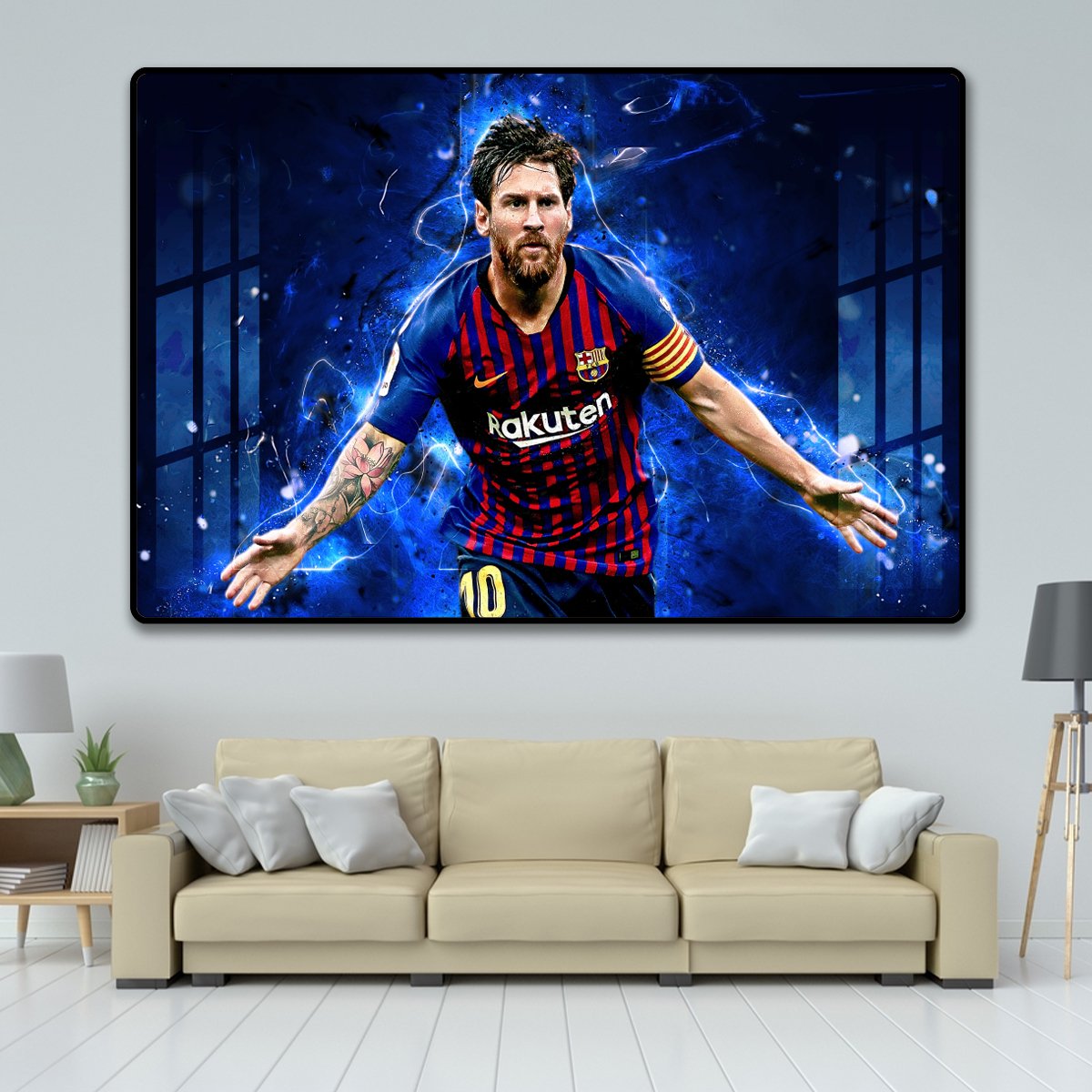 Tranh treo tường cầu thủ Messi 5