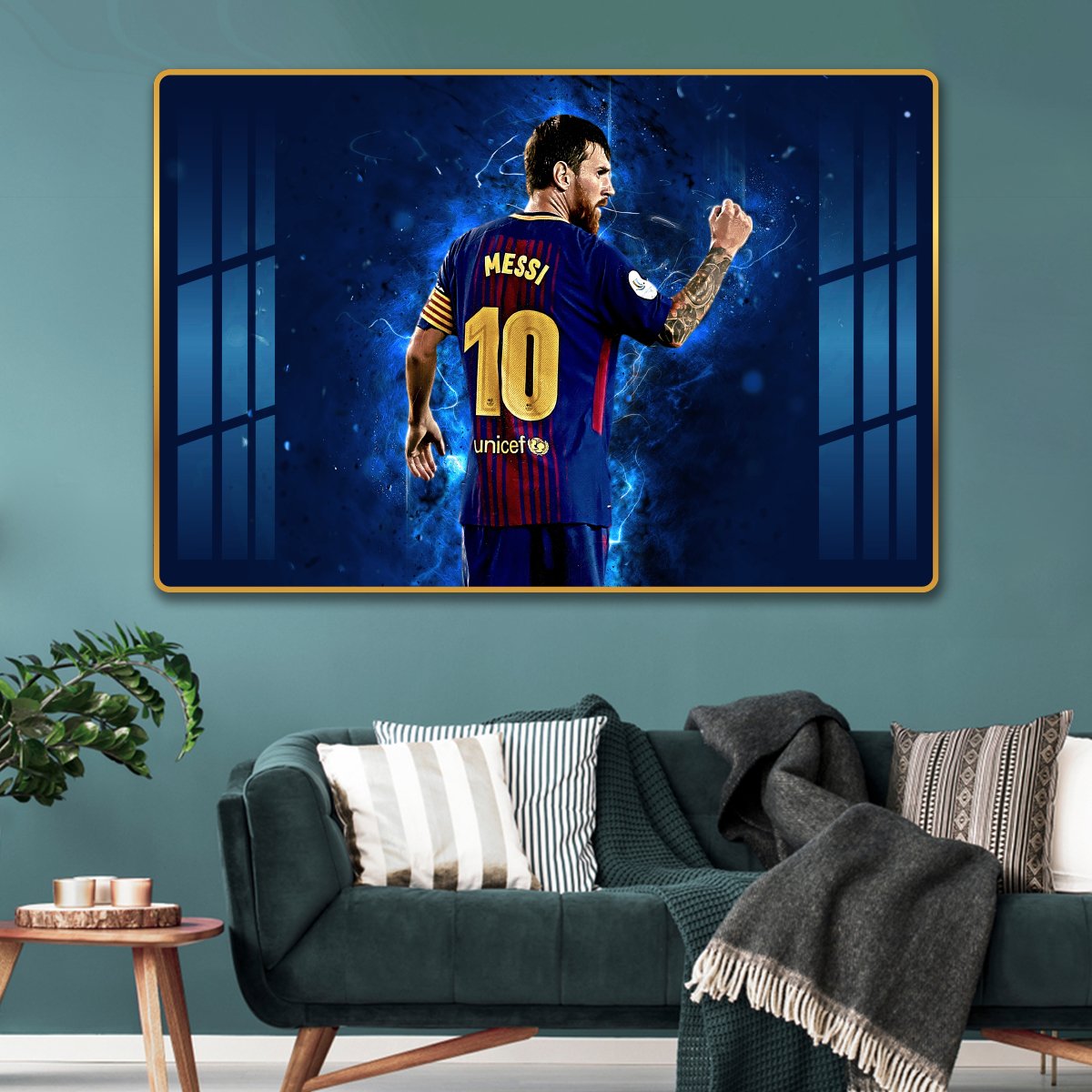 Tranh treo tường cầu thủ Messi 6