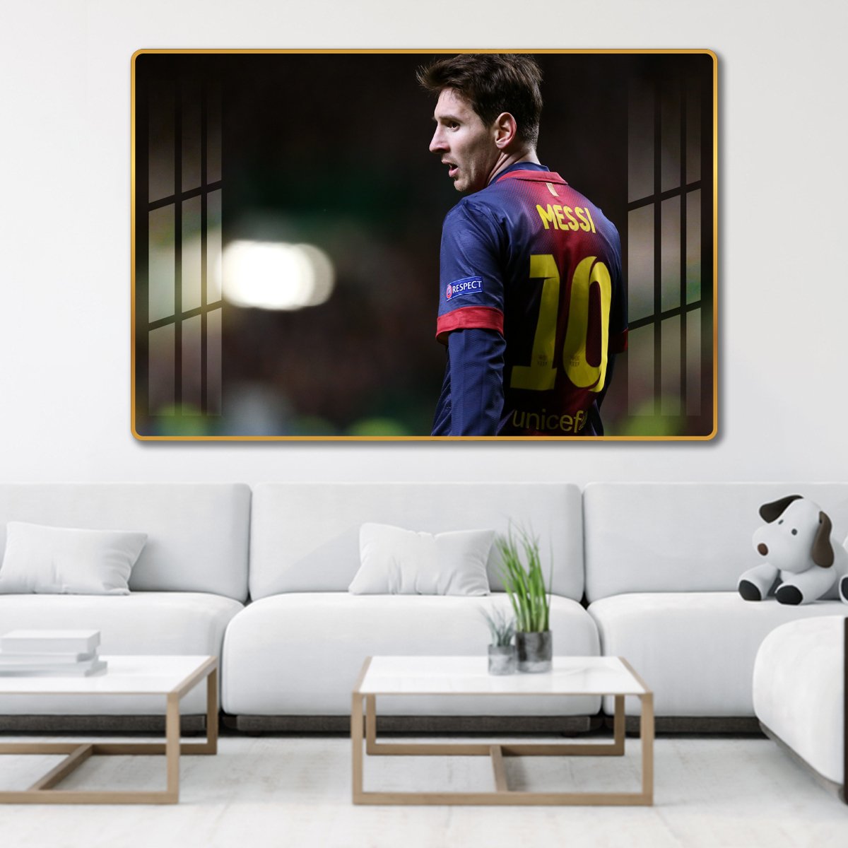Tranh treo tường cầu thủ Messi 9