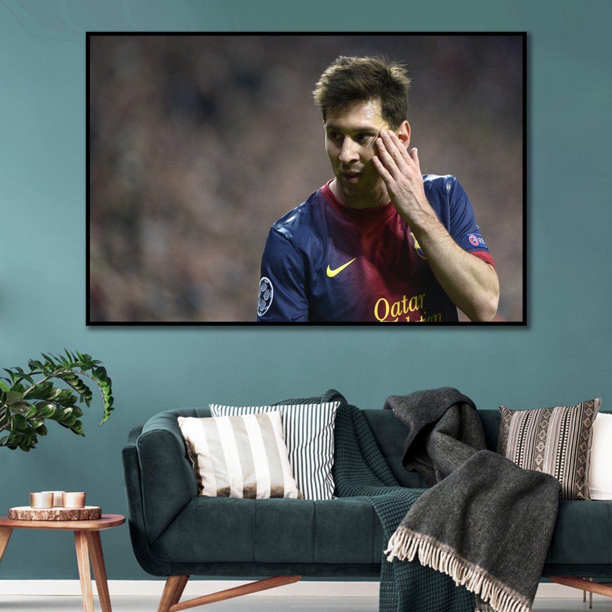 Tranh treo tường cầu thủ Messi 12