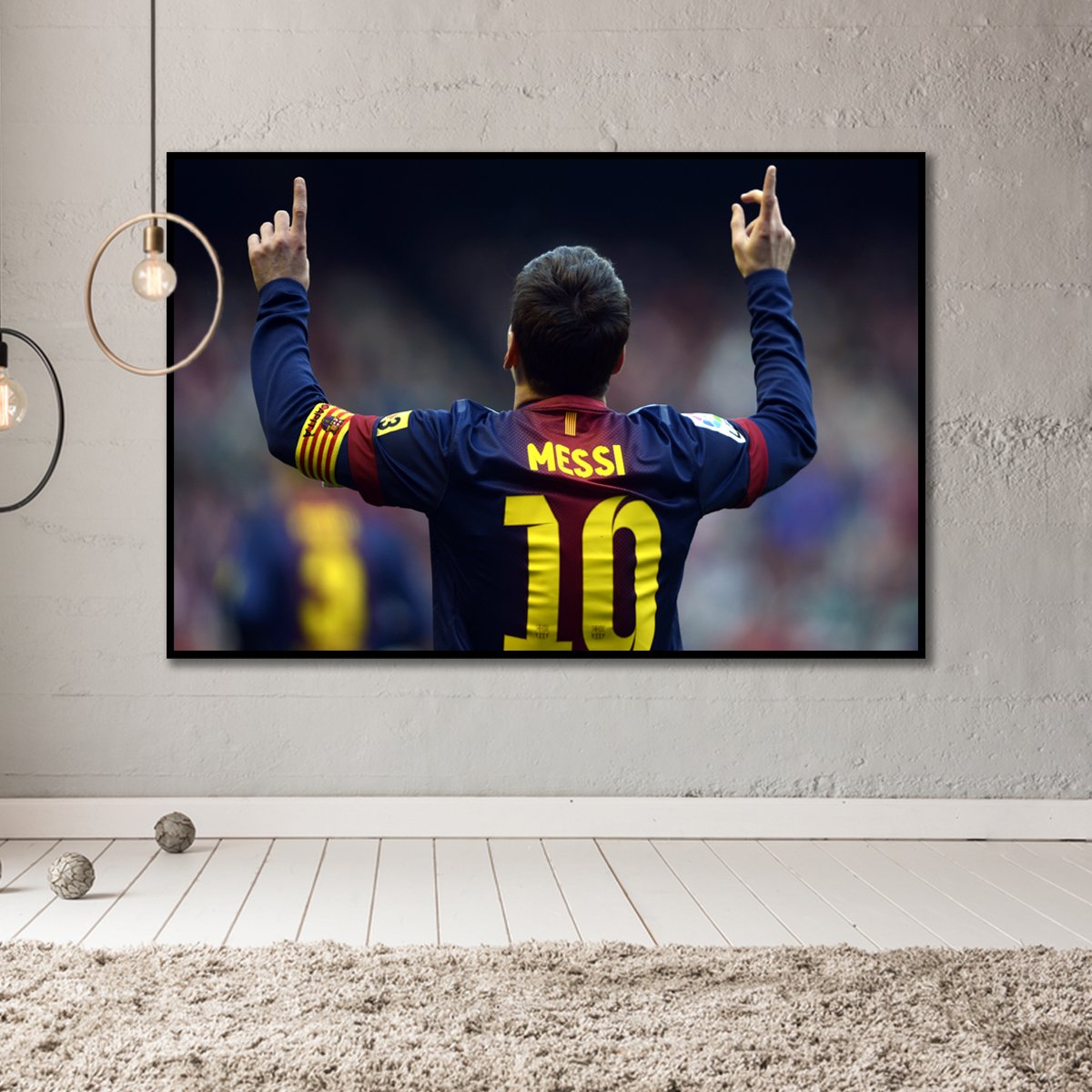 Tranh treo tường cầu thủ Messi 16