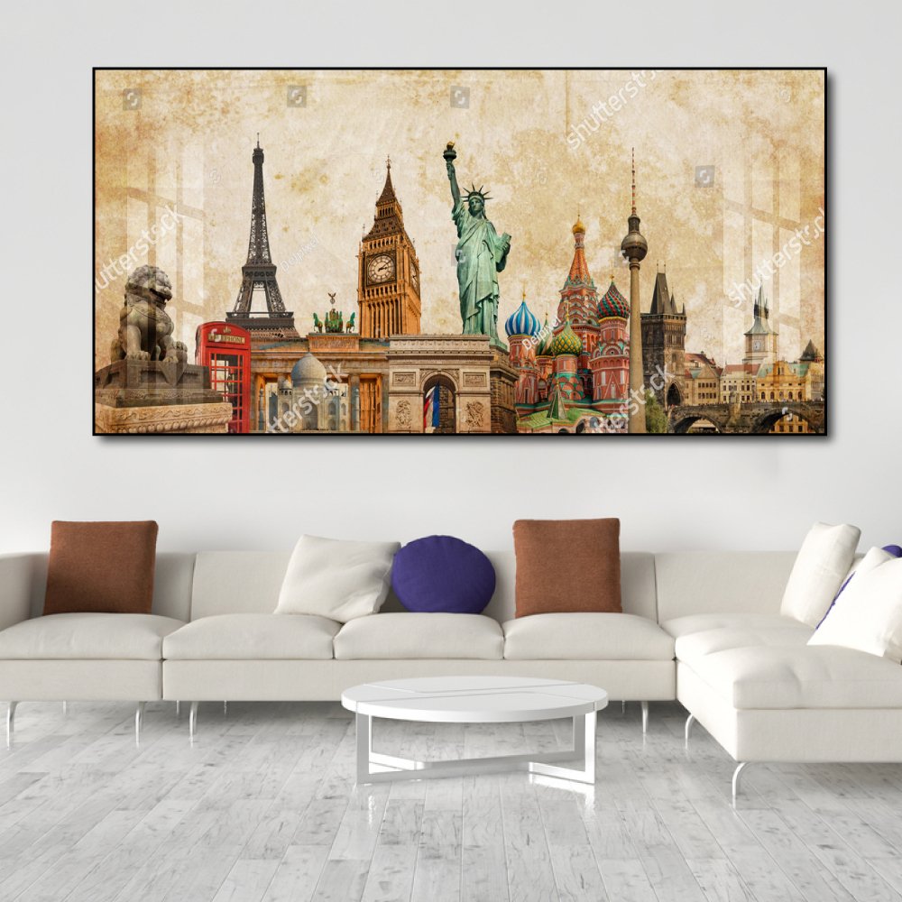 Tranh Vintage Phong Cảnh Châu Âu 2