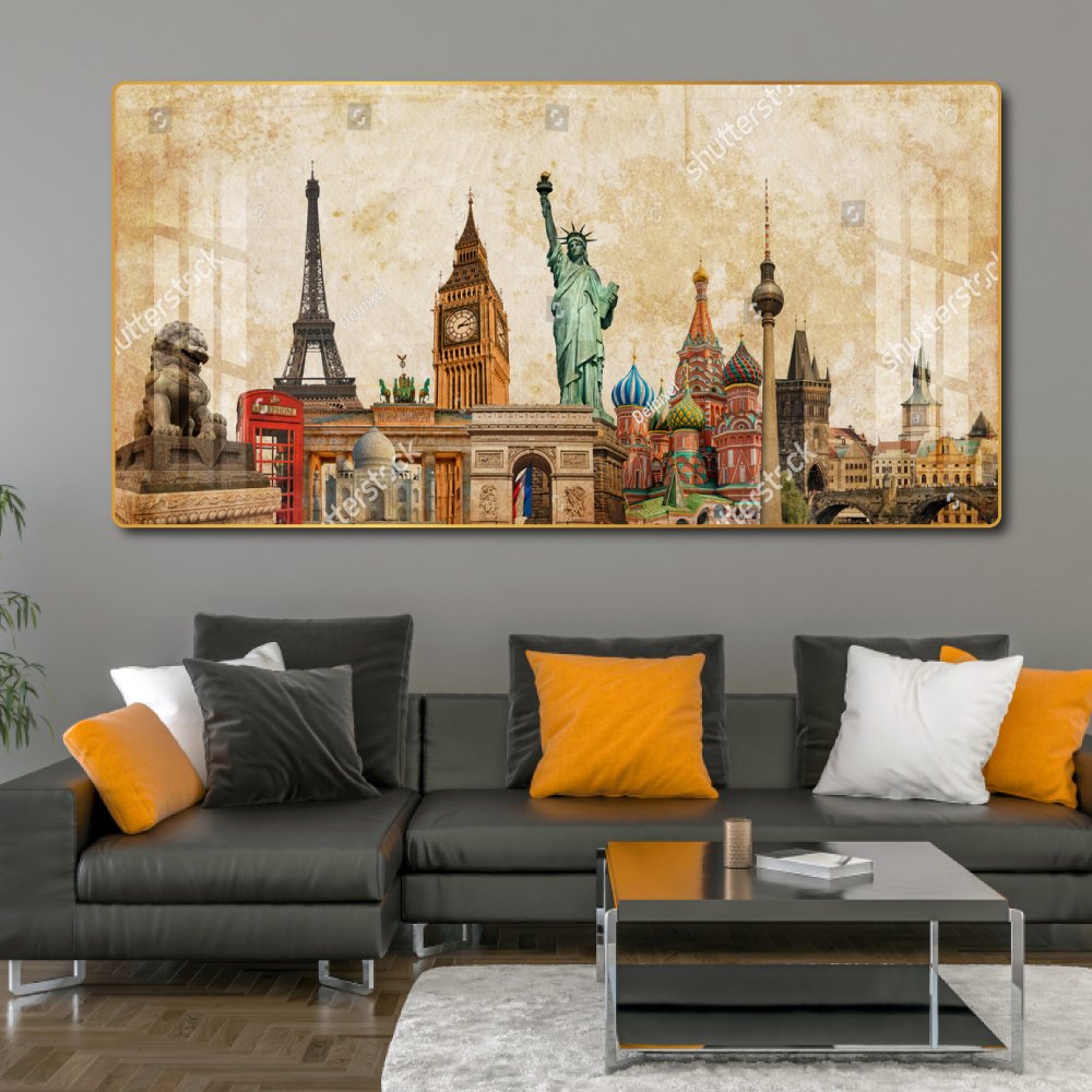 Tranh Vintage Phong Cảnh Châu Âu 2