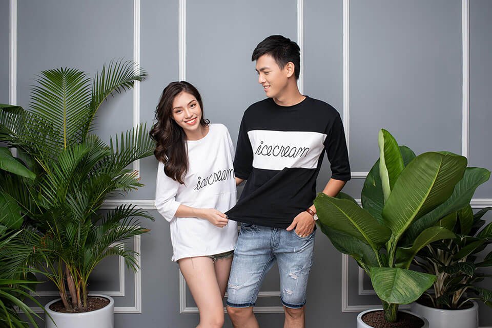 Quà tặng Valentine - Tặng Áo đôi