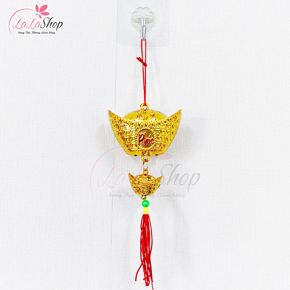 Combo 6 dây lộc treo thỏi vàng phúc lộc trang trí tết